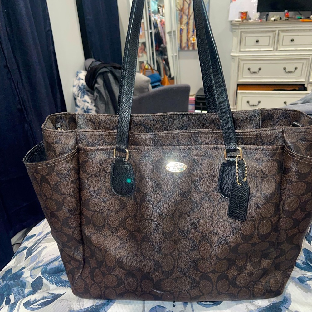 Coach diaper bag